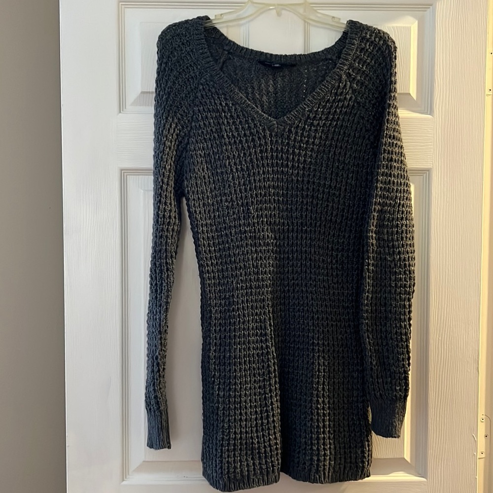 American Eagle gray sweater dress